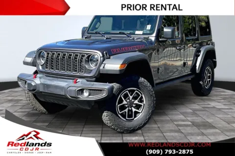 Gray 2025 Jeep Wrangler Rubicon for sale in Redlands, CA