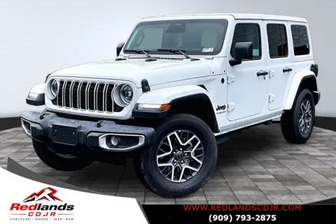 White 2026 Jeep Wrangler Sahara for sale in Redlands, CA