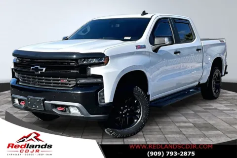 White 2019 Chevrolet Silverado 1500 LT Trail Boss for sale in Redlands, CA