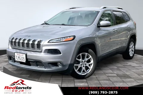 Silver 2015 Jeep Cherokee Latitude for sale in Redlands, CA