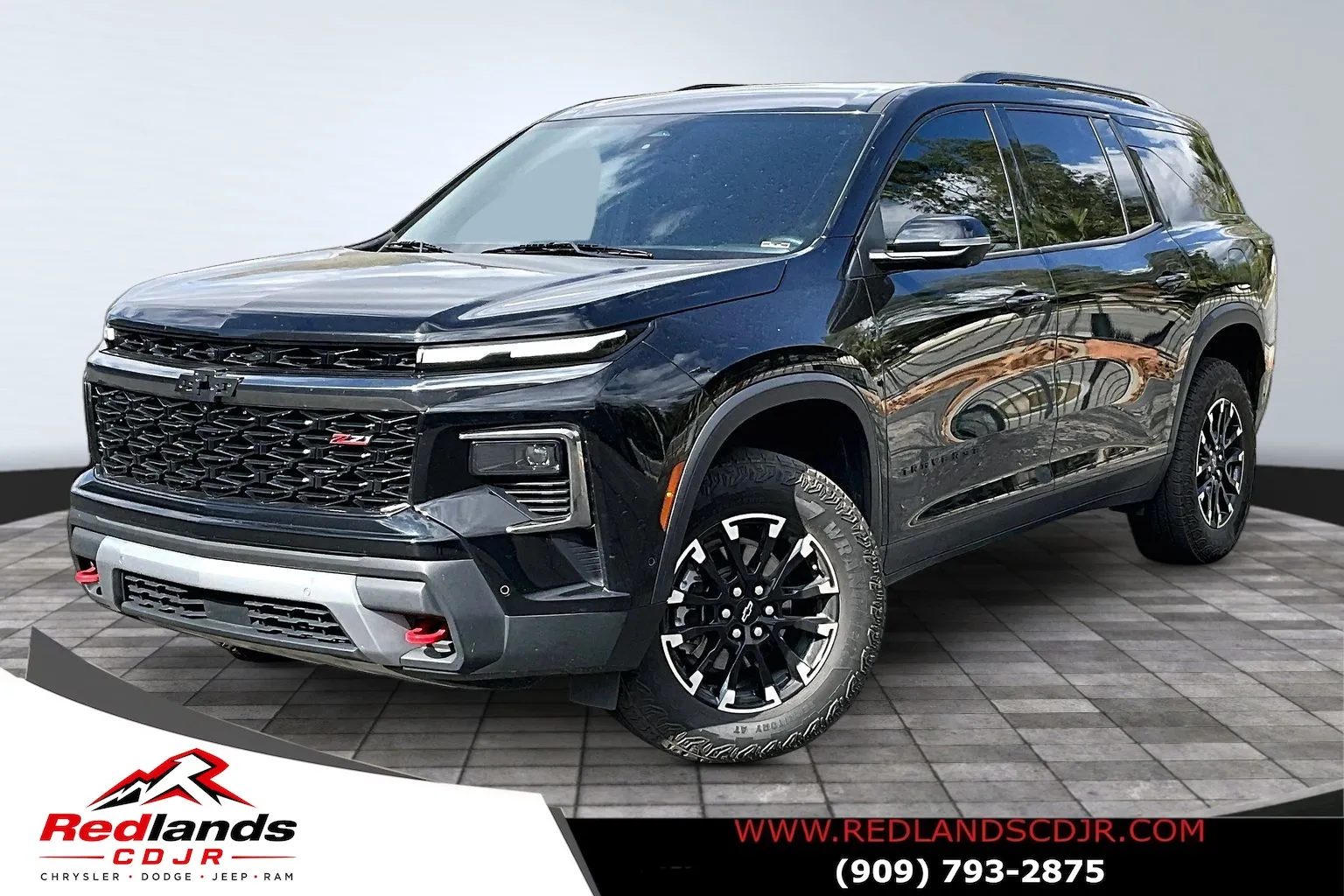 Black 2024 Chevrolet Traverse Z71 for sale in Redlands, CA