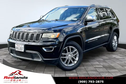 Black 2017 Jeep Grand Cherokee Limited for sale in Redlands, CA