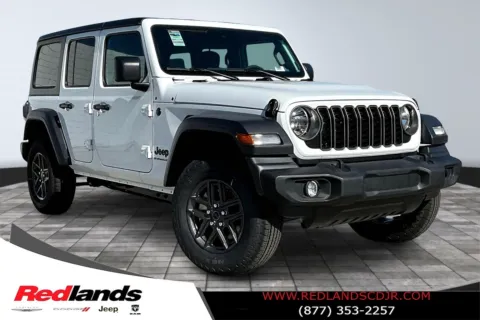 White 2025 Jeep Wrangler Sport S for sale in Redlands, CA