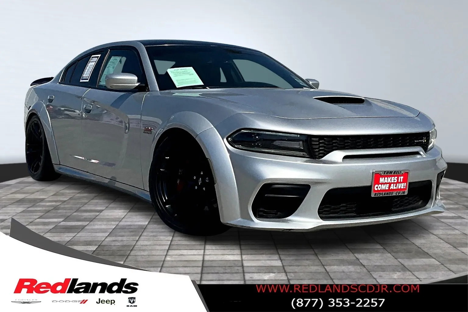Gray 2021 Dodge Charger R/T Scat Pack Widebody for sale in Redlands, CA