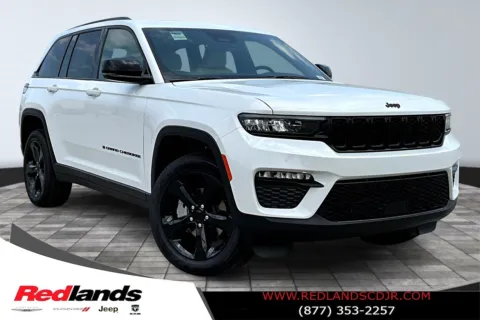 White 2025 Jeep Grand Cherokee Limited for sale in Redlands, CA