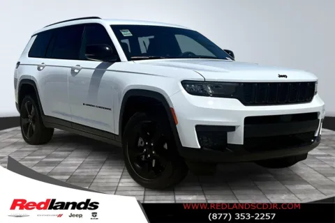 White 2025 Jeep Grand Cherokee L Altitude for sale in Redlands, CA