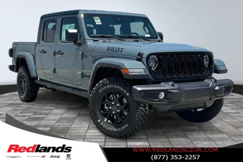 Blue 2025 Jeep Gladiator Willys for sale in Redlands, CA