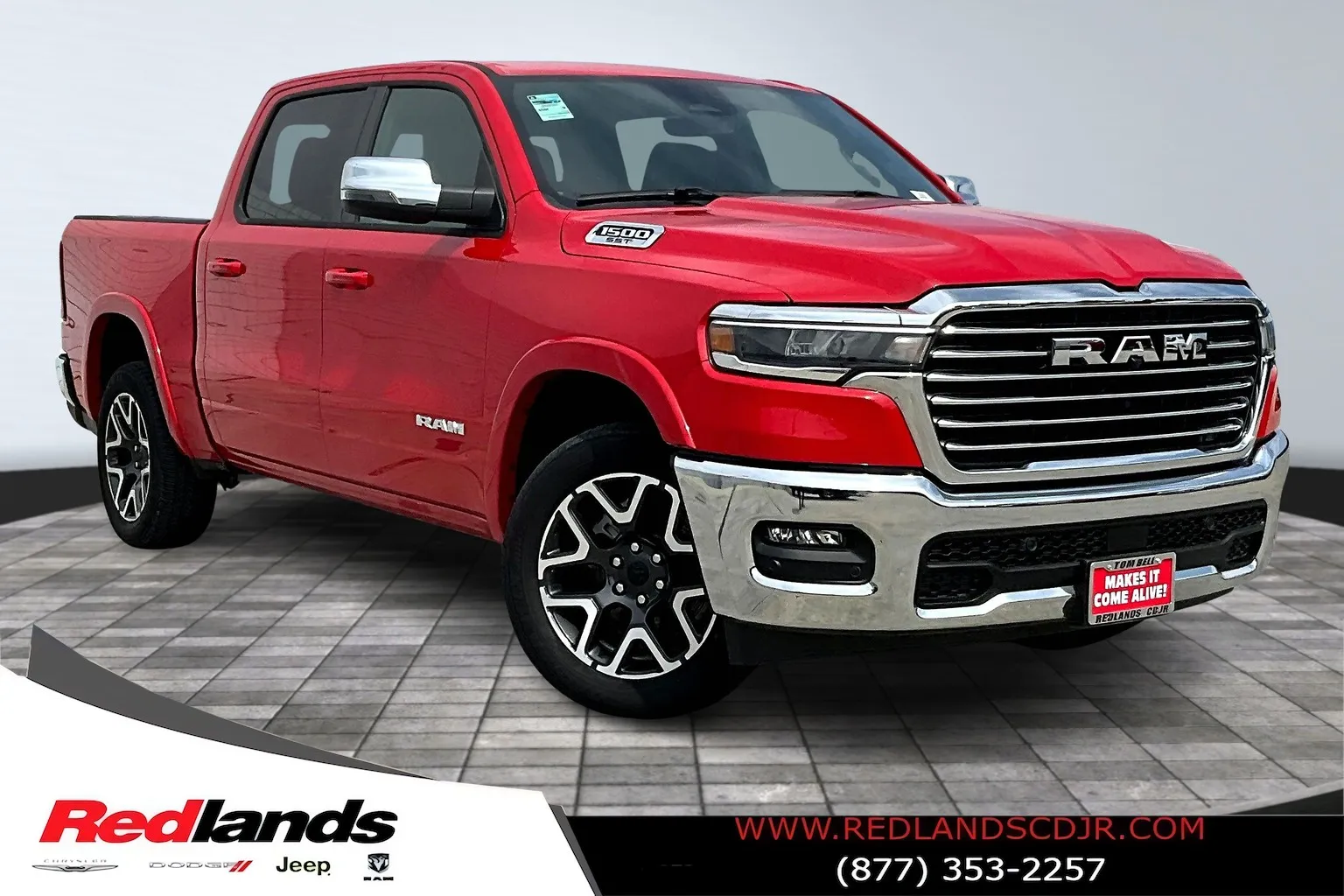 Red 2025 Ram 1500 Laramie for sale in Redlands, CA