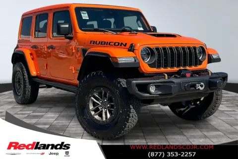 Orange 2025 Jeep Wrangler Rubicon 392 for sale in Redlands, CA