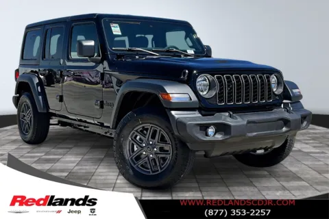 Black 2025 Jeep Wrangler Sport S for sale in Redlands, CA