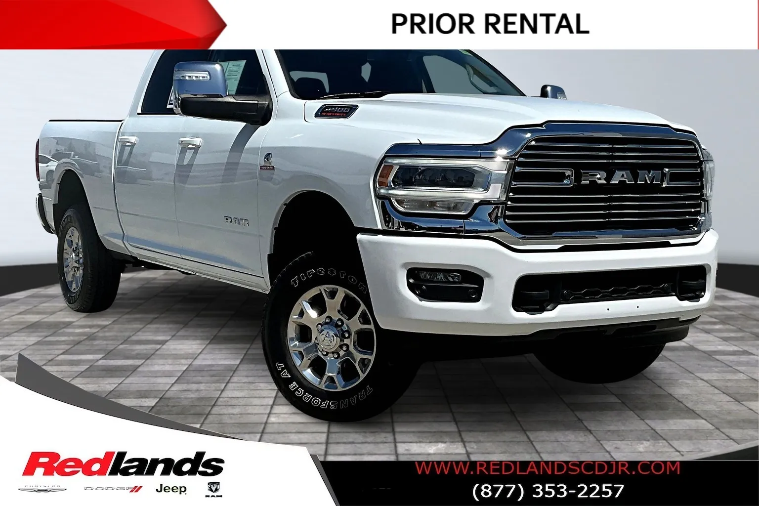 White 2024 Ram 2500 Laramie for sale in Redlands, CA