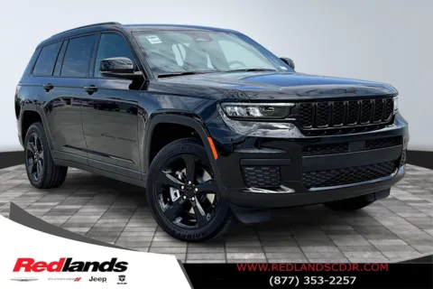 Black 2025 Jeep Grand Cherokee L Altitude for sale in Redlands, CA