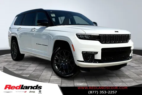 White 2025 Jeep Grand Cherokee L Summit for sale in Redlands, CA
