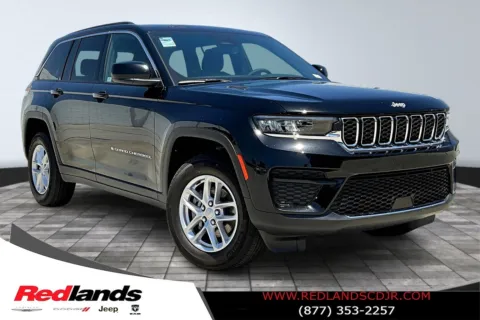 Black 2025 Jeep Grand Cherokee Laredo for sale in Redlands, CA