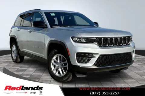 Silver 2025 Jeep Grand Cherokee Laredo for sale in Redlands, CA