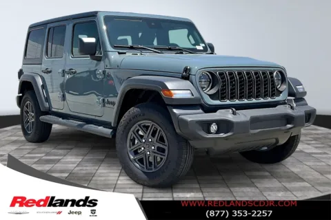 Gray 2024 Jeep Wrangler Sport S for sale in Redlands, CA