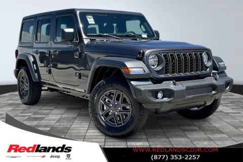 Gray 2025 Jeep Wrangler Sport S for sale in Redlands, CA