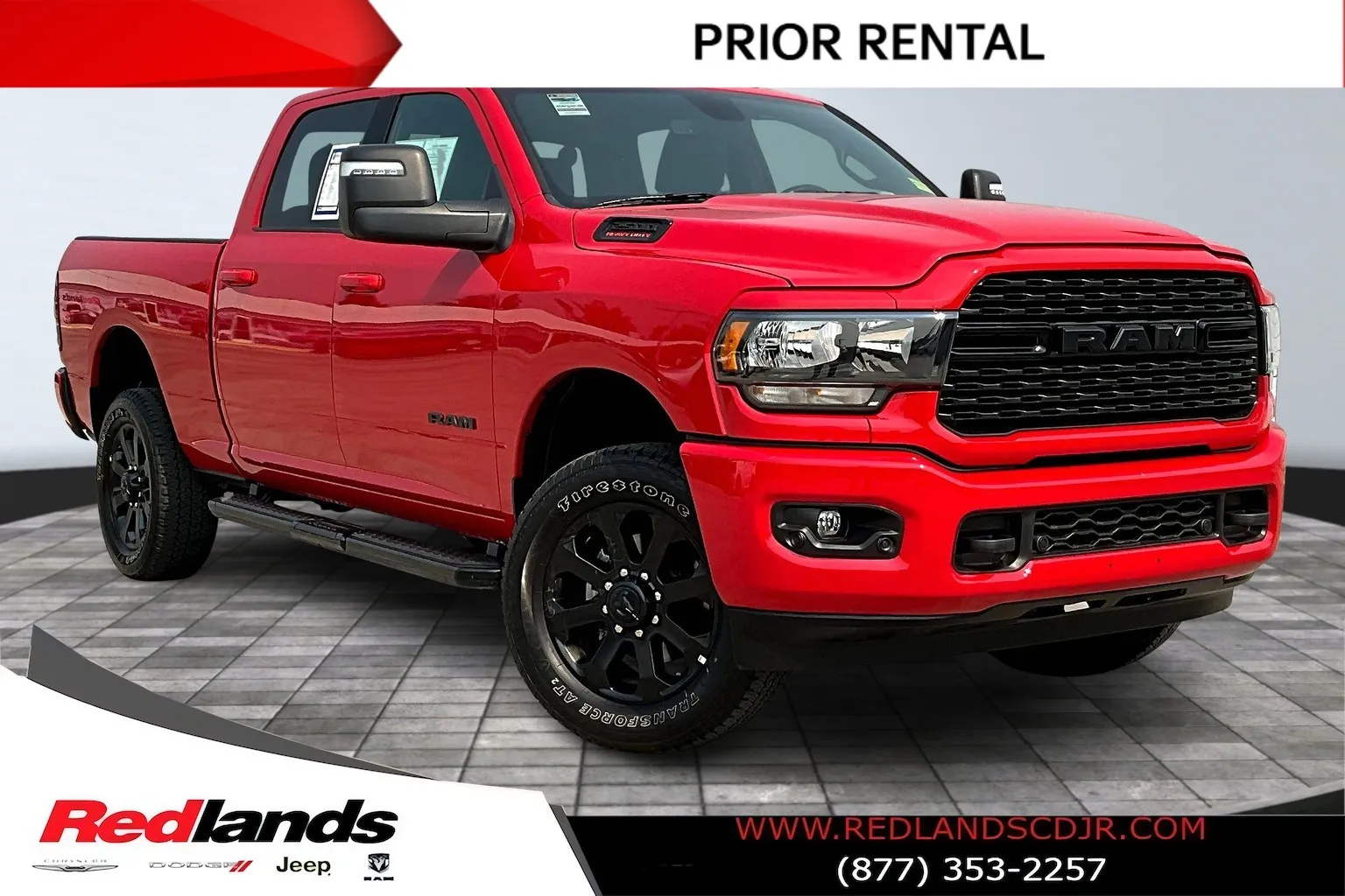Red 2024 Ram 2500 Big Horn for sale in Redlands, CA