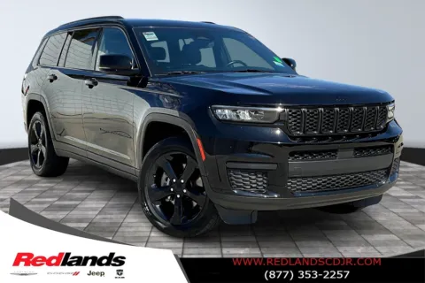 Black 2021 Jeep Grand Cherokee L Altitude for sale in Redlands, CA