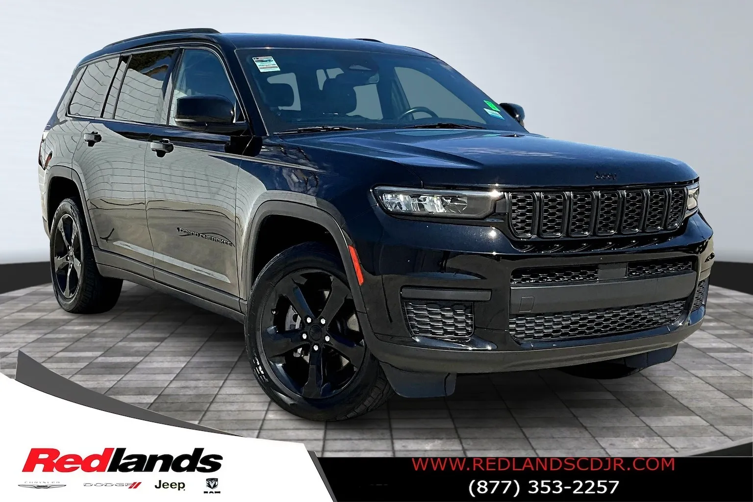Black 2021 Jeep Grand Cherokee L Altitude for sale in Redlands, CA