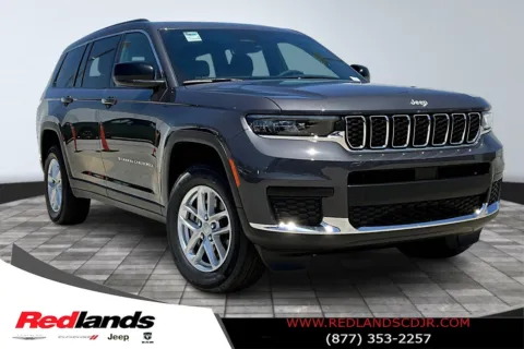 Gray 2025 Jeep Grand Cherokee L Laredo for sale in Redlands, CA