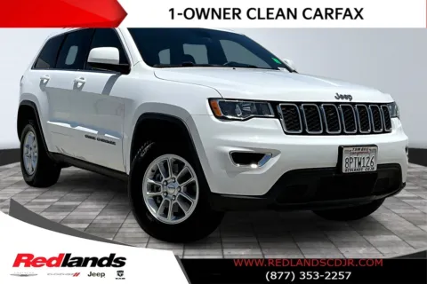 White 2020 Jeep Grand Cherokee Laredo E for sale in Redlands, CA