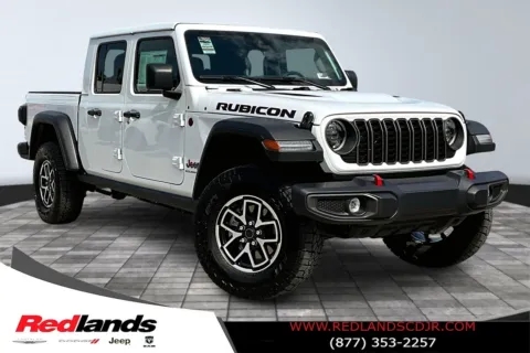 White 2025 Jeep Gladiator Rubicon for sale in Redlands, CA