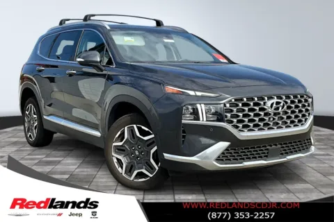 Gray 2022 Hyundai Santa Fe Limited for sale in Redlands, CA
