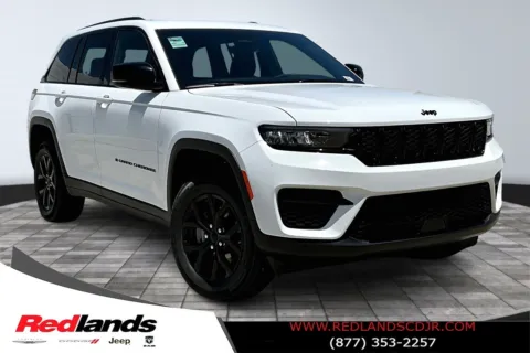 White 2025 Jeep Grand Cherokee Altitude for sale in Redlands, CA