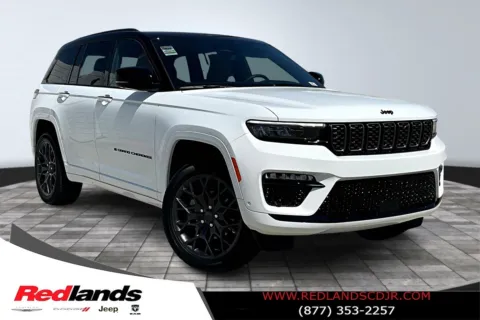White 2025 Jeep Grand Cherokee Summit for sale in Redlands, CA