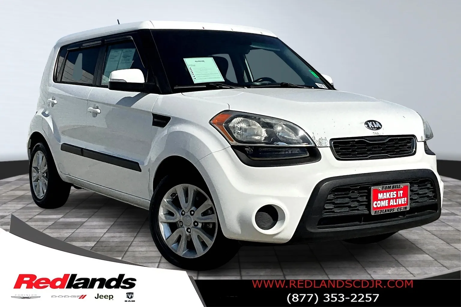 White 2013 Kia Soul Plus for sale in Redlands, CA