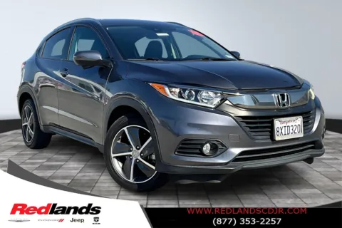 Gray 2021 Honda HR-V EX for sale in Redlands, CA