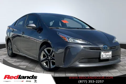 Gray 2019 Toyota Prius XLE for sale in Redlands, CA