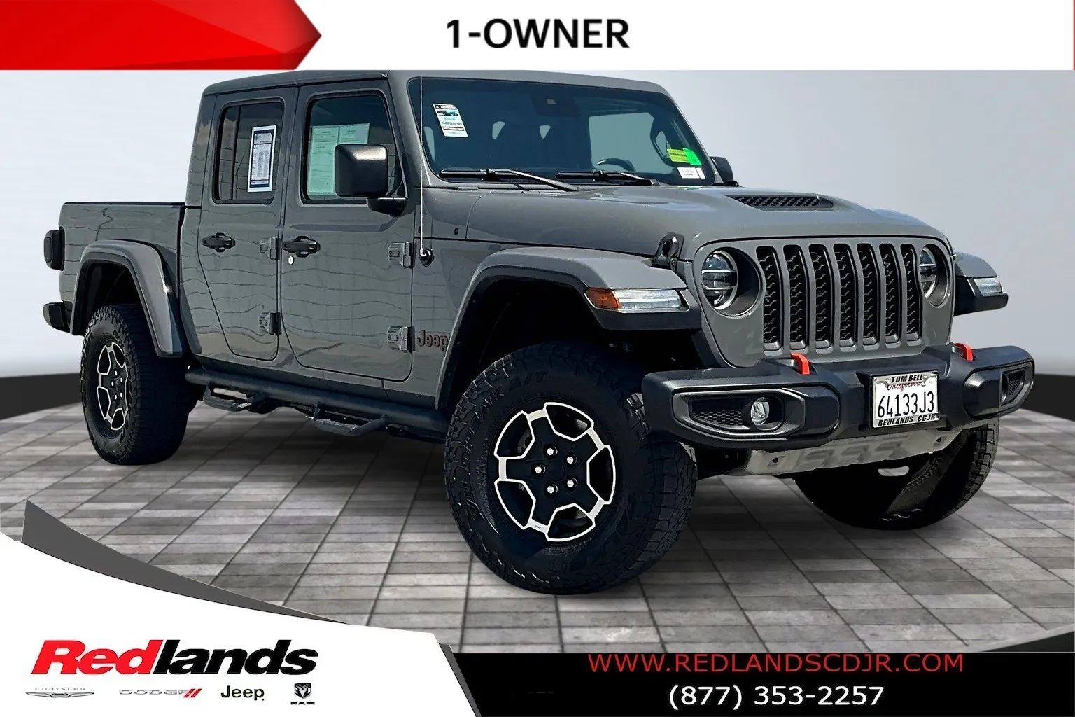 Gray 2021 Jeep Gladiator Mojave for sale in Redlands, CA