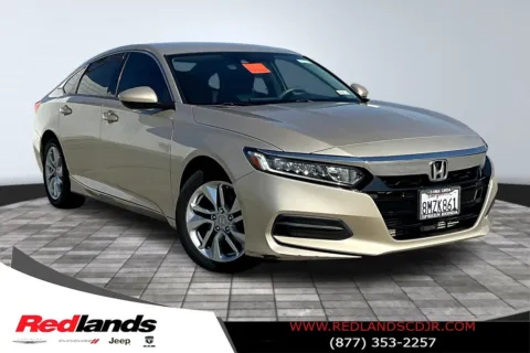Beige 2019 Honda Accord LX for sale in Redlands, CA