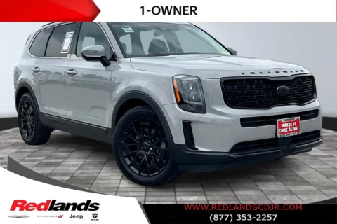 Gray 2021 Kia Telluride EX for sale in Redlands, CA