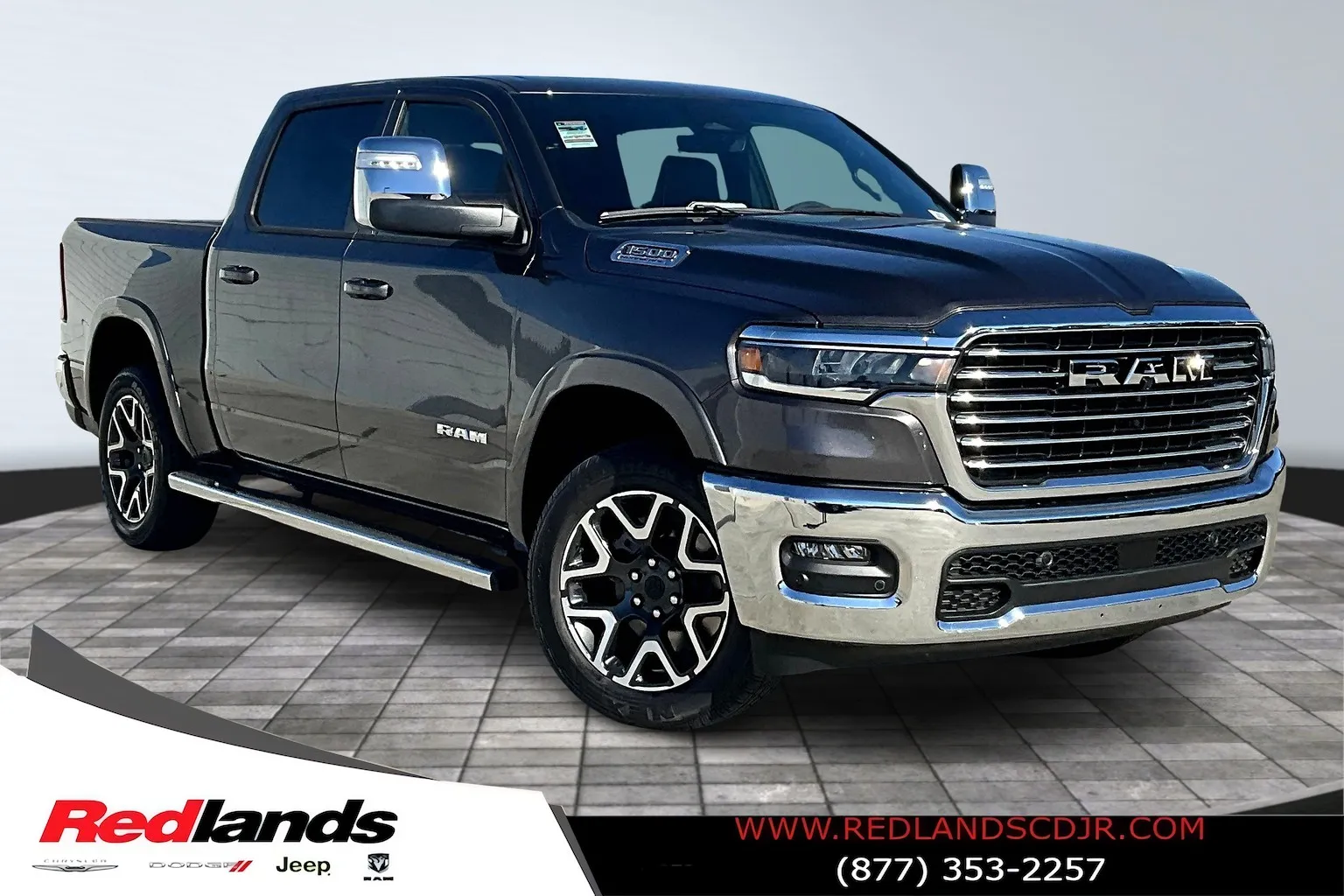 Gray 2026 Ram 1500 Laramie for sale in Redlands, CA