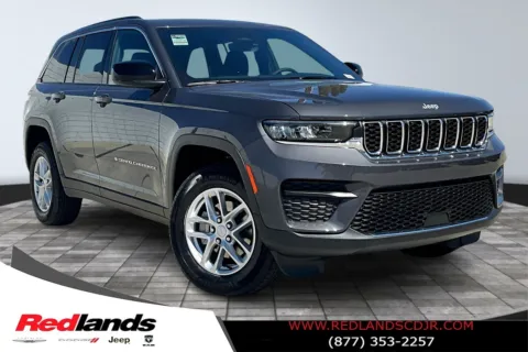 Gray 2025 Jeep Grand Cherokee Laredo X for sale in Redlands, CA