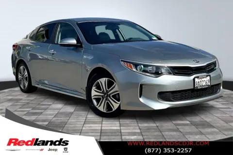 Silver 2017 Kia Optima Plug-In Hybrid EX for sale in Redlands, CA