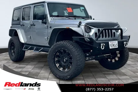 Silver 2016 Jeep Wrangler Unlimited Sport for sale in Redlands, CA