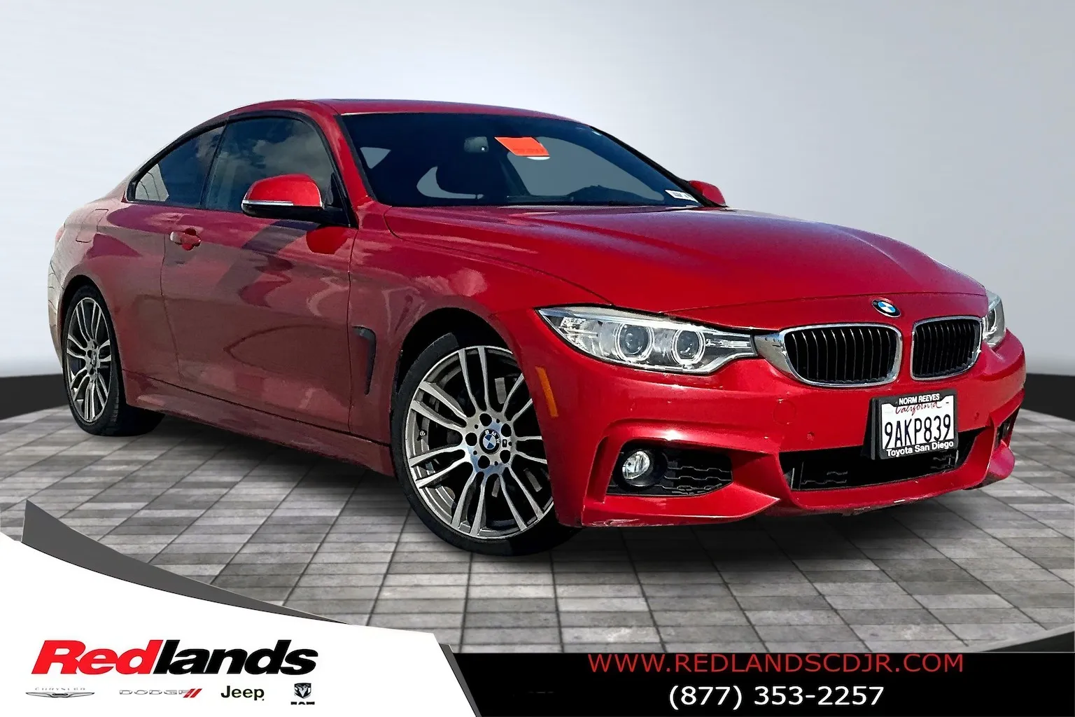 Red 2016 BMW 4 Series 428i for sale in Redlands, CA