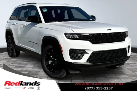 White 2025 Jeep Grand Cherokee Altitude for sale in Redlands, CA
