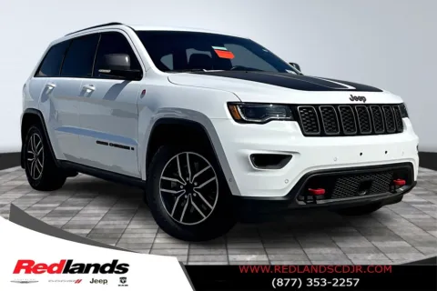 White 2021 Jeep Grand Cherokee Trailhawk for sale in Redlands, CA