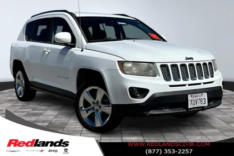 White 2014 Jeep Compass Latitude for sale in Redlands, CA
