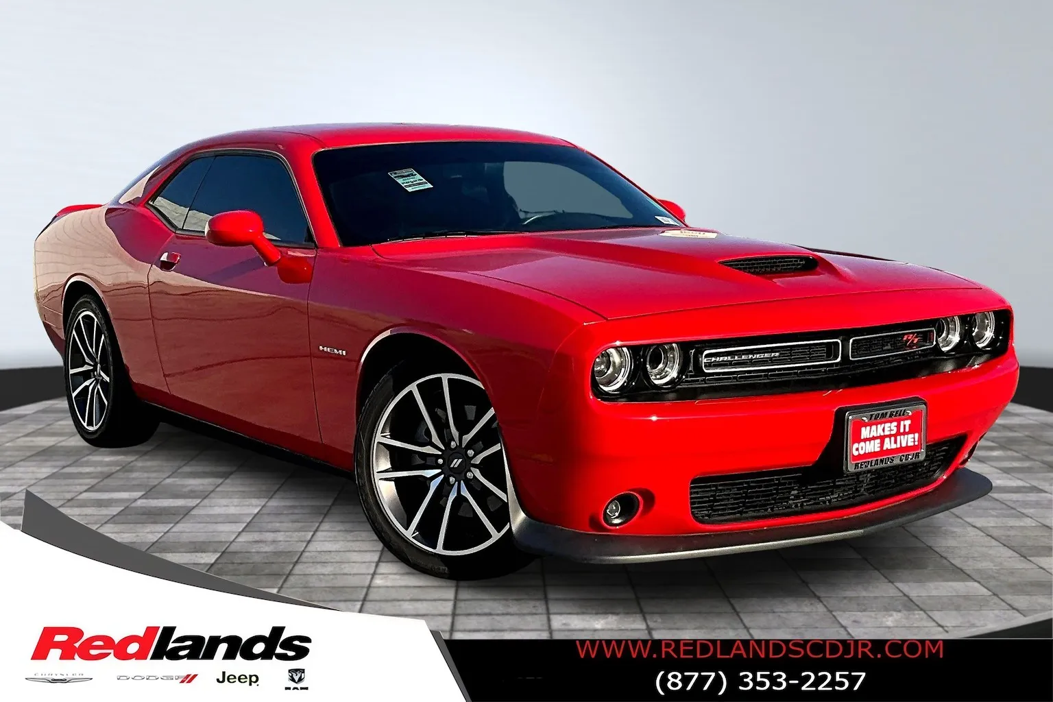 Red 2021 Dodge Challenger R/T for sale in Redlands, CA
