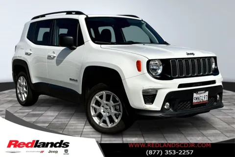 White 2022 Jeep Renegade Latitude for sale in Redlands, CA