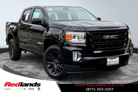 Black 2021 GMC Canyon Elevation for sale in Redlands, CA