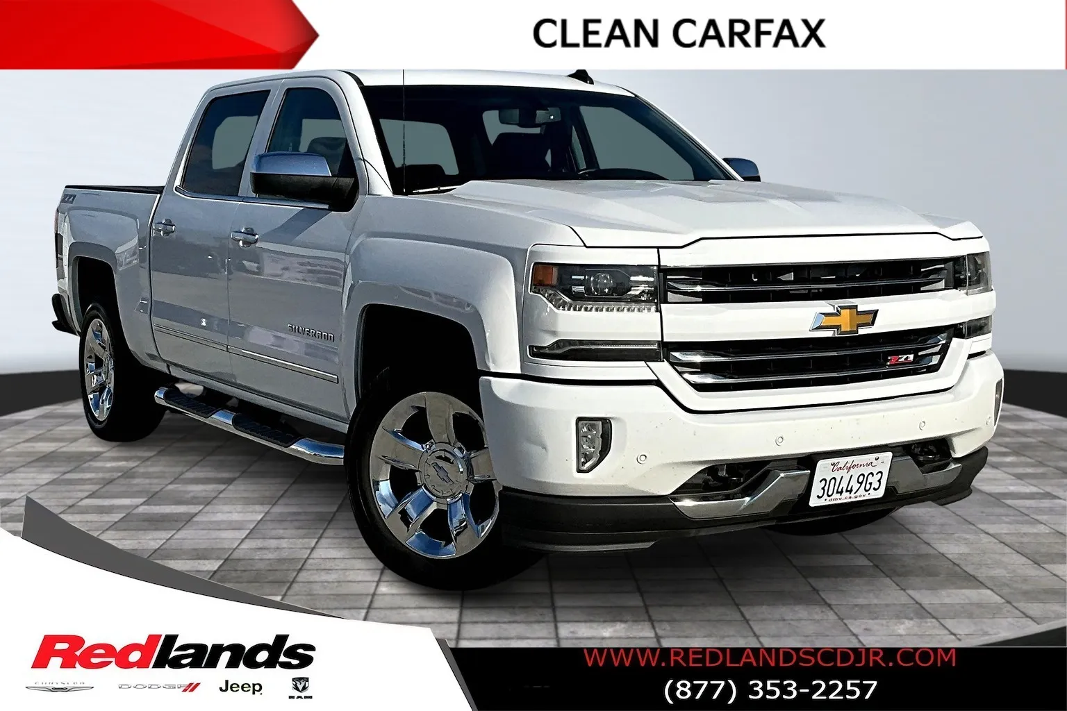 2016 Chevrolet Silverado 1500 LTZ for sale in Redlands, CA