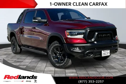 Red 2022 Ram 1500 Rebel Night Edition w/level 2 for sale in Redlands, CA