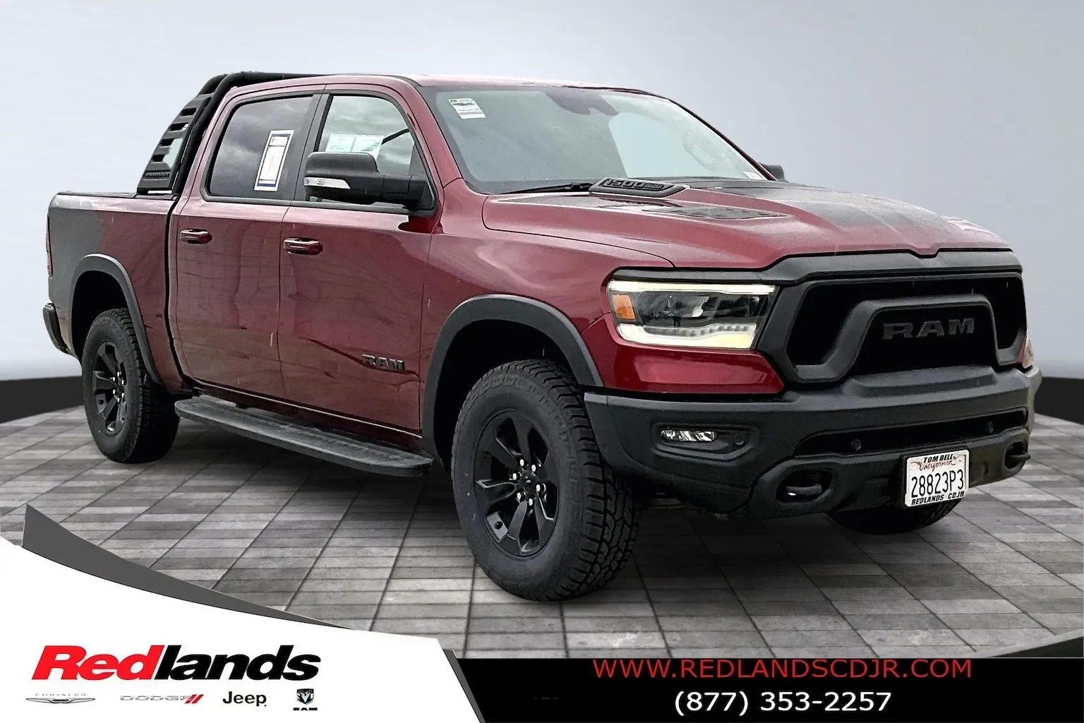 Red 2022 Ram 1500 Rebel Night Edition w/level 2 for sale in Redlands, CA